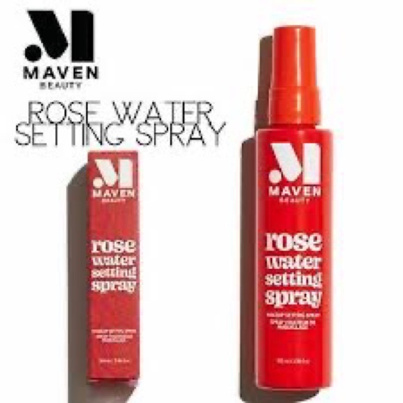 ‼️NEW‼️LAST CHANCE‼️Maven Beauty Maven Rose Water Setting Spray - Picture 1 of 3